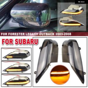 LED バックミラー ウィンカー インジケーター ライト スバル フォレスター レガシィ アウトバック バックミラー リピーターランプ 2003-2008