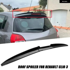 ルノー クリオRS スポーツ 2006 - 12 車用 リアルーフスポイラー トランク テールウィング アクセサリー