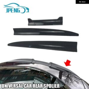 車用 汎用 リアウイング ルーフスポイラー セダン ハッチバック DIY長さ パサート B8 アウディ A3 A6 C7 フォード フォーカス MK3 プジョー 206 508