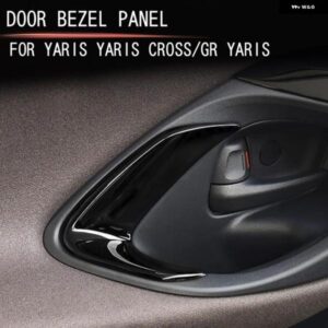 車内ドア ドアボウル トリム カバー 内 ドアハンドル パネル フレーム トヨタ ヤリス クロス 2020-2021