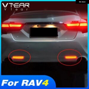 トヨタ RAV4 2019 - 22 アクセサリー LED リア バンパー ブレーキライト ダイナミックウィンカーライト 車 外装 カスタム