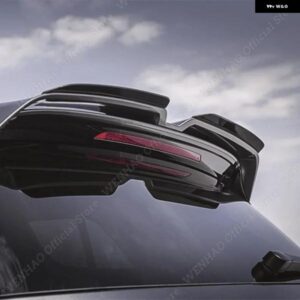 OETTINGER ルーフスポイラー エクステンション フラップ リアウィング VW ゴルフ VII MK7 7.5 R GTI GTD R-LINE E-GOLF グロスブラック 2012-2020