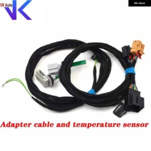アダプター ケーブル と温度センサーMQB TIGUAN TOURAN LAMANDO GOLF MK7 PASSAT B8自動 エアコン スイッチ