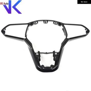 VW ゴルフ MK8 ID4 LCD タッチ ステアリングホイール フレーム ステアリングホイール キー フレーム ブラックグレー