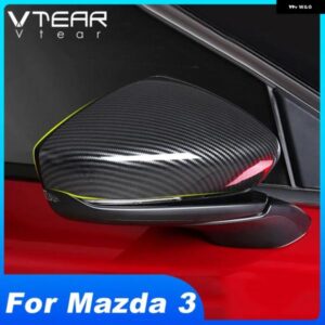 マツダ3 BP アクセサリー 2024-2019 バックミラー カバー 装飾 ABS クローム 外装 カスタム 自動車