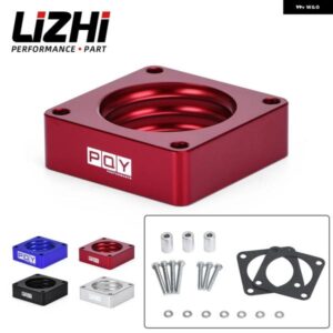 アルミ スロットルボディ スペーサー 91-06 ジープ ラングラー TJ YJ チェロキー XJ 2.5L/4.0L エンジン ガス MJ ガスケット付き 1インチ リフト マニホール