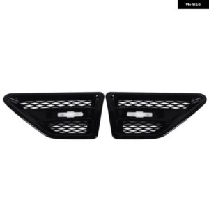 サイド エアベント トリム グリル 傷防止 1ペア フロント左右 パーソナライズサイド エアベント メッシュ グリル フリーランダー 2 LR2