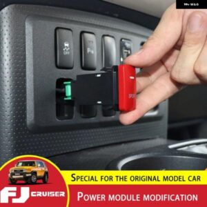 トヨタ FJクルーザー パワー モジュール カスタム スピード ブースター FJ 電子スロットル 燃費向上スピード アップ パワーアクセサリー