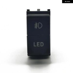 1個デュアルキースイッチデュアルスイッチ電源オンオフLEDライトバックミラー ヒータースイッチ ボタン 日産 パトロールY62 X-TRAIL T31