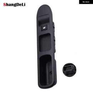 パワーウィンドウ コントロール スイッチ ウィンドウリフタースイッチ ボタン プジョー 207 2007 - 12 フロント右側