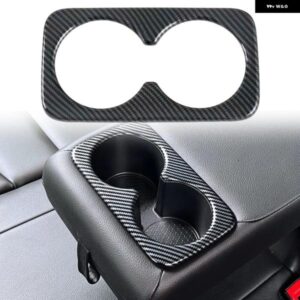 日産 キャシュカイ J12 2021 - 23 / X-TRAIL T33 2021-2023 カーアクセサリー ABS 車リアウォーターカップ ホルダー カバー トリム 1個