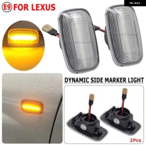 ウィンカーランプ トヨタ ランドクルーザー 100/70/80 プラド 90シリーズ FJクルーザー レクサス LX470 ダイナミックLEDサイド マーカーライト