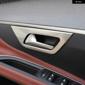 カーアクセサリー プジョー 3008 5008 GT 2017 - 22 ステンレス インテリア ドアハンドル ボウルカバー トリム 4個