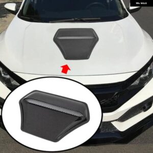 汎用 TYPE R スタイル カーフードスクープ エアインテークベントカバー ホンダ シビック アウディ TT MK2 フォード マスタング フォーカス ゴルフ 4 5 6 7 8