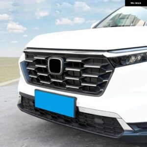 ホンダ CR-V CRV ハイブリッド 2023 2024 2025 シルバー ミドルセンター グリル インサートモールディングストリップ 装飾 カバー トリム カー スタイリング