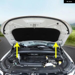 ジープ コンパス 2017 - 22 フロント エンジン フードストラット ショック スプリング ダンパー リフト サポート