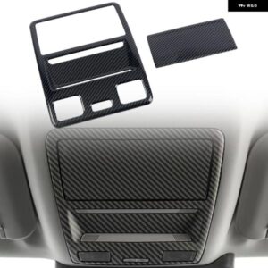 フォード マスタング 2024 2025 カーボンプリント インテリア ルーフ 読書灯 カバー トリム 2個 コンバーチブル不可