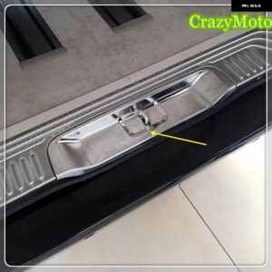 メルセデス ベンツ ヴィト V クラス 2014-2024 ステンレス 製 リアブート トランク インナーロックバックル バンパー ガード プロテクター カバー カー