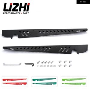 フェンダー シュラウド キット アルミ製 ブラック レッド/グリーン/ディープグリーン パネル プレート エンジン ベイ ハードウェア付き 15年以降 スバル WRX