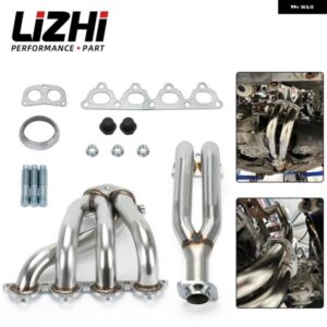 ステンレス 製エキゾースト マニホールド ヘッダー 88-00 ホンダ シビック 88-91 ホンダ CRX Dシリーズ EJ EG EH EK / SOHC EF EK EM D15 D16