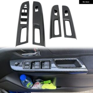 右ハンドル 専用 スバル WRX /WRX STI 2015-2019 ABS 車ドア アームレスト ウィンドウリフトスイッチ ボタン カバー スバル レヴォーグ 2014-2017