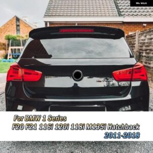 車用リアルーフスポイラー スプリッター 固定テールウィング ABSアクセサリー BMW 1シリーズ F20 F21 116I 120I 118I M135I ハッチバック 2011-2018