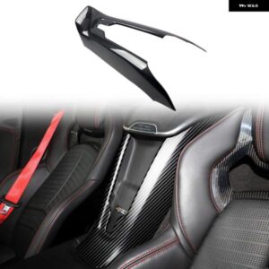 LHD RHD シボレー コルベット C8 2020 - 23 カーアクセサリー ABS プラスチック カーボンシートバックレストカバー トリム 1個