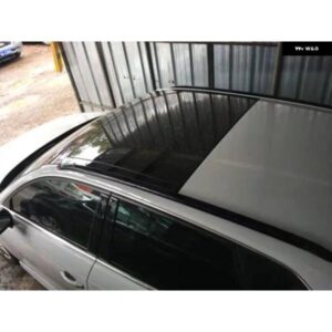 アウディ A3 S3 8V 2012-2019 5ドア ハッチバック スポーツバック ブラック 装飾 ルーフラックレール ラゲッジ キャリア バー カーアクセサリー