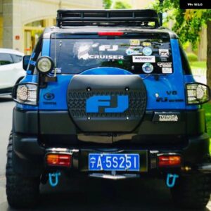 トヨタ FJクルーザー スペアタイヤカバー ABSスペアタイヤシェル FJクルーザー スペアタイヤセンターカバー カーパーツ 外装 カスタム