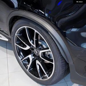 2個 マッドガード GLC 43 AMG GLC 63 AMG フェンダーフレア アップグレード キット メルセデス ベンツ GLC SUV X253 2015-2022 クーペ C253 2016-2022