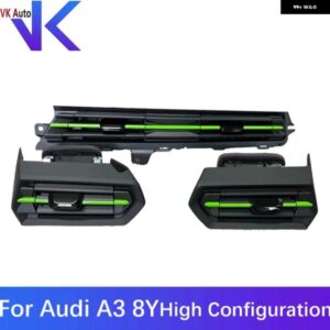 アウディ A3 8Y ハイコンフィギュレーション エアコン ベント レッド グリーン スタイル 8Y1 820 951 A