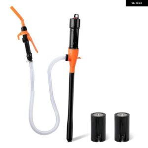 バッテリー式ウォーター ポンプ ジェネレーター ポンプ バッテリー式 ポンプ ブラック オレンジ 電動ウォーター ポンプ 延長 移送ホース