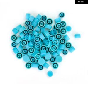 200個 高圧/低圧AC A/C システム バルブ キャップ エアコン サービスツール R134A R12 カー エアコン アクセサリー