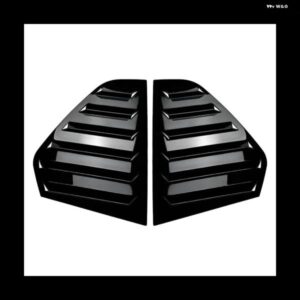 リア サイドベント クォーターウィンドウルーバーシャッターカバー トリム フォルクスワーゲン ゴルフ MK8 2020 2021