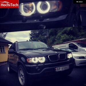 デイライト DRL CCFL エンジェルデーモンアイキット ウォームホワイトリング BMW E53/X5 1999-2004