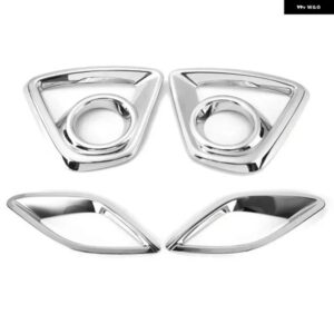 バンパー フォグランプ クロームガーニッシュ マツダ CX-5 CX5 2013 - 16 車 リア テールライト ランプシェード フレーム トリム カバー