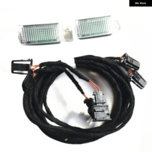 LED フットウェルライト フットランプ ケーブル 配線 ハーネス PASSAT B7 B8 CC GOLF 7 MK7 7.5 JETTA TIGUAN MK2