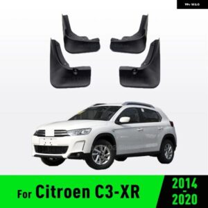 マッド フラップ スプラッシュガード マッドガード フェンダー カーアクセサリー シトロエン C3-XR 2014-2020