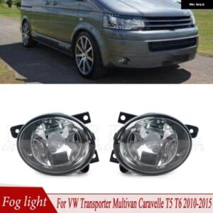 フォグランプ フロントバンプ カーライト VW トランスポーター マルチバン カラベル T5 T6 2010 - 15 7E0941699A 7E0941700A