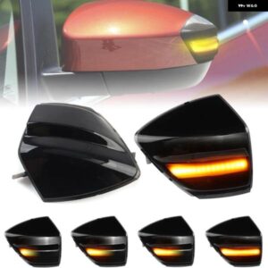 フォード S-MAX 2007-2014 クーガ 2008-2012 C-MAX 2011-2019 LED サイドミラー ランプ アンバー サイド リアビュー ダイナミック ウィンカーライト 2個