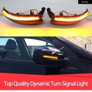 LEDダイナミックサイドミラー ウィンカーライト インジケーター ウィンカーシーケンシャルランプVW ゴルフ 6 MK6 GTI R32 2008-2014