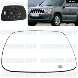 左側ヒーター付きバックミラー ガラス JEEP GRAND CHEROKEE 2005 - 10 カーアクセサリー 5142875AA
