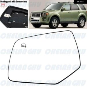 左側ヒーター付きバックミラー ガラス フォード エスケープ 2008 - 12 カーアクセサリー 8L8Z17K707C /F01324121