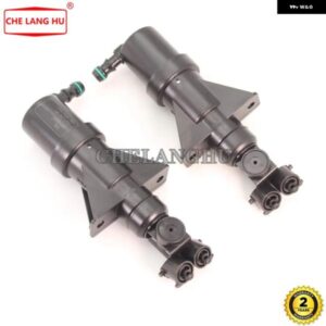 2個 アウディ A4 RS4 B5 1999 - 02 カー スタイリング フロント ヘッドライト ウォッシャー スプレーノズル シリンダー ジェット