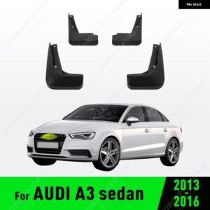アウディ A3 セダン 2013 - 16 フェンダー マッド フラップ スプラッシュガード マッドガード カーアクセサリー