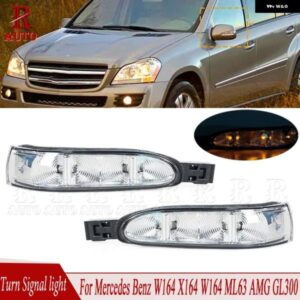 メルセデス ベンツ W164 X164 W164 ML63 AMG GL300 R320 R350 R450 R500 リアミラー ウィンカーライト サイドランプ A1648200521