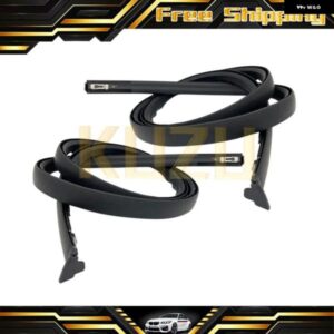 左側 右側 74316-TF0-003 74306-TF0-003 ブラック ルーフ モールディング トリム ゴム ホンダ 2009 - 14