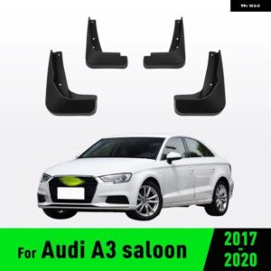 アウディ A3 セダン サルーン 2017 - 20 フェンダー マッド フラップ スプラッシュガード マッドガード カーアクセサリー