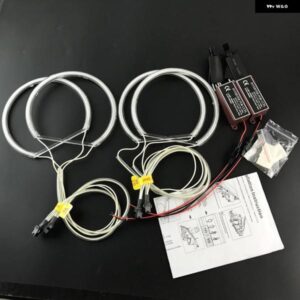 CCFLエンジェルアイキット ウォームホワイトリング BMW E36 3シリーズ ユーロ ヘッドライト 付き 1992-1998 デーモンアイ