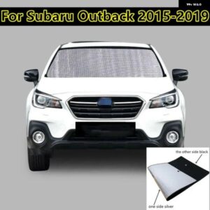 スバル アウトバック 2015-2019 フロントガラス プライバシー 厚手 インテリア サンシェード